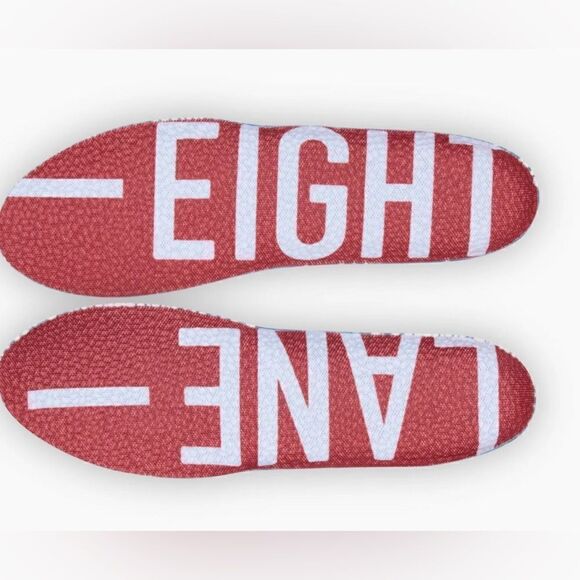 NWT Lane Eight Unisex Relay Trainer Athletic Tennis Shoe - Black - Size 9 - Picture 8 of 9